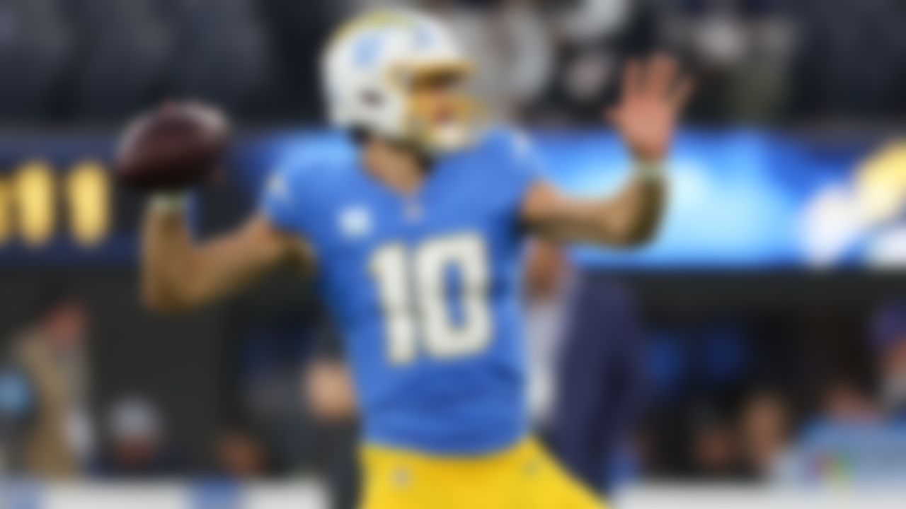 9) Justin Herbert (QB), Los Angeles Chargers - $52.5 million
