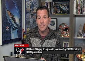 Rapoport: CB Derek Stingley's new contract with Texans gave 'biggest jump' to market | 'The Insiders'